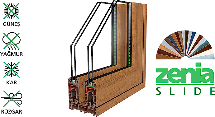 Zenia Slide (Tam Yalıtımlı Sürme)