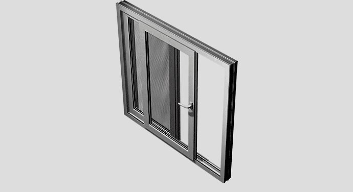 Sürme PVC Pencere Serisi